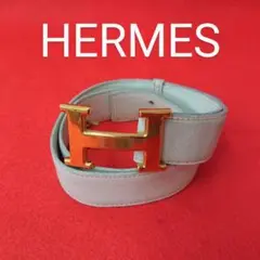 KN09 エルメス コンスタンス Hベルト 80サイズ ○I刻印 ゴールド金具