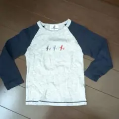 飛行機刺繍ラグランTシャツ 95