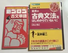新ゴロゴ古文単語　富井の古典文法をはじめからていねいに　二冊セット