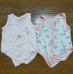 ベビー肌着2枚セット（メッシュ）