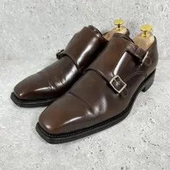 Madras マドラス ダブルモンク ビジネスシューズ　24.5cm ブラウン