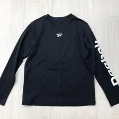 Reebok リーボック ドライ ロング Tシャツ ロンT ブラック