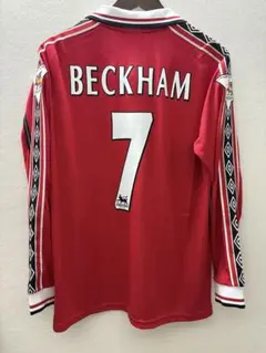 98-99 マンチェスター・ユナイテッド ホーム ユニフォーム 7番 ベッカム