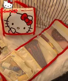 ハローキティ　折りたたみ　収納バッグ