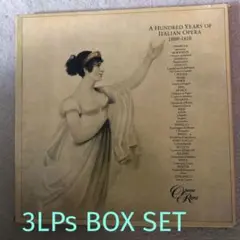 【LP】A Hundred years of Italian Opera オペラ