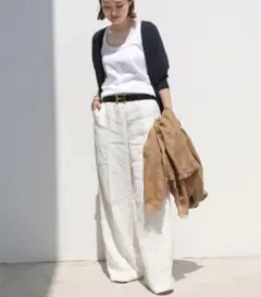 専用！Handsome リネン パンツ　ドゥーズィエムクラス