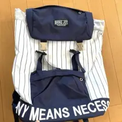 BRING JOY ストライプバックパック