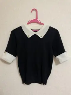 clear半袖ニット