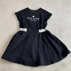 kate spade 黒 ノースリーブワンピース　120