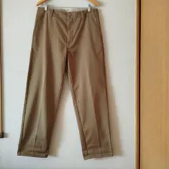 UNIVERSAL OVERALL チノパン W32 ベーシュ 美品