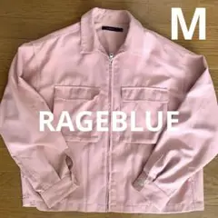 RAGE BLUE レイジブルー　ブルゾン　M ピンク　美品　着画は5枚目
