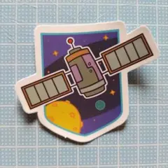 防水ステッカー　人工衛星　惑星　星　天体　宇宙　E2