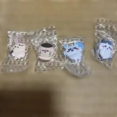 新品 ちいかわ クリップ4個セット