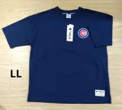 新品 MLB シカゴ・カブス ネイビー Tシャツ 刺繍入り LL 半袖