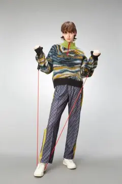 未使用タグ付き☆MULPLAサイドラインパンツ