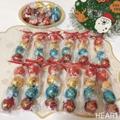 リンドールチョコレートのクリスマスプチギフト 高級チョコレート