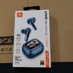 JBL LIVE BEAM 3 ワイヤレスイヤホン　ブラック