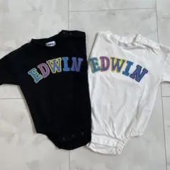 EDWIN ロンパース 2枚セット
