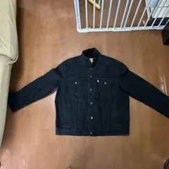Levi's ブラックデニムジャケット XXL