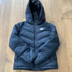 NIKE ブラック ダウンコートキッズ M