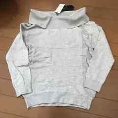 レディース　トップス　M ライトグレー