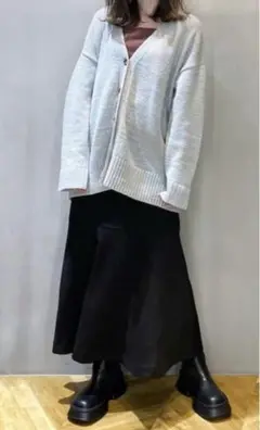 JEANASIS 今期ファンシーヤーンカーディガン