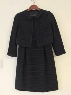 美品 トッカ ツイード地 ワンピーススーツ セレモニースーツ スカートスーツ