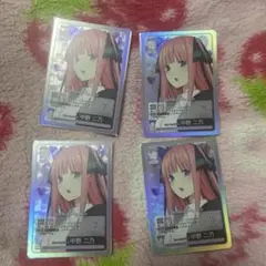 五等分の花嫁 カードゲーム 中野二乃ブースタパック3