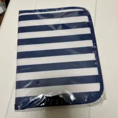 【未開封】母子手帳ケース ネイビーとホワイトストライプ