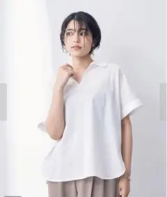 Editt by YECCA VECCA スキッパーシャツ