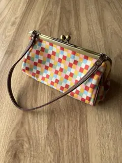 【値下げしました】がま口ミニバッグ