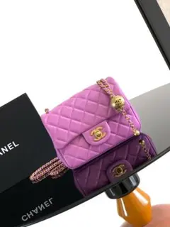 CHANEL ピンク ショルダーバッグ