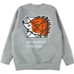 TANGRAM×CLUBHAUS DOUBLE KNIT CREW/スウェット