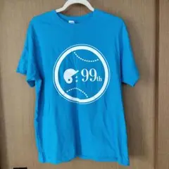① 甲子園大会 高校野球選手権大会 99回記念大会 Tシャツ Lサイズ 水色