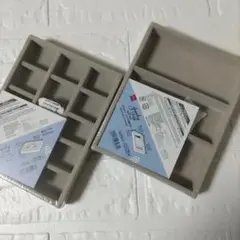 【新品】ダイソー＊アクセサリートレイ 　グレー　小物入れ　マス