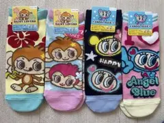 【匿名配送】新商品　エンジェルブルー　デイジーラヴァーズ　ショート丈　靴下　4点