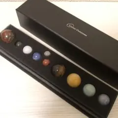 インテリアオブジェ 太陽系の8つの惑星 地球 月 ジェムストーン
