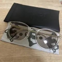 Zoff サングラス ZN221G01-00A1 クリア×ゴールドカラー