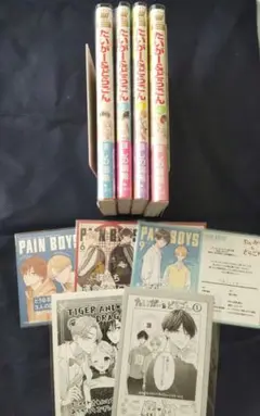 たいがー＆どらごん　４冊セット　ポストカード　　　５枚付き