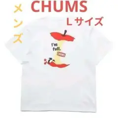 CHUMS☆メンズLサイズ☆チャムス☆白Tシャツ☆chums☆