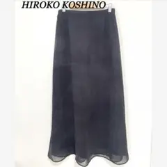 HIROKO KOSHINOヒロココシノ　シアーロングフレアスカート