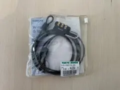 CONCISE ワイヤー付きダイヤル錠