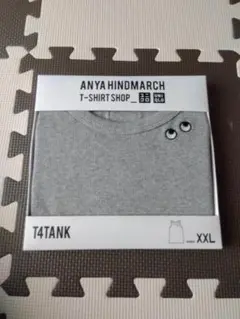 XXL/新品/ユニクロ T4TANK/レディース リブタンクトップ 3L アニヤ
