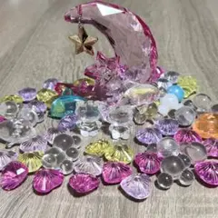 アクリルアイス　アクリルストーン　月　バラ　ハート　イルカ　クジラ　キティ　クマ