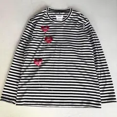 専用　美品/M】doublet　ダブレット　ハート　ボーダー　長袖カットソー