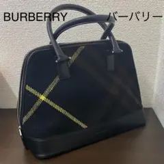 ツイード BURBERRY バーバリー ハンドバッグ クリスマス