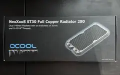 Alphacool NexXxoS ST30 フル銅ラジエーター 280 ①