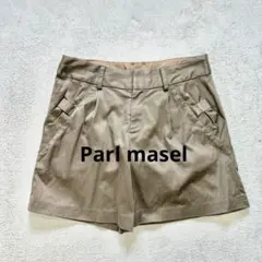 【Parl masel】M ショートパンツ ブラウン　夏　フレアパンツ