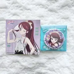 アイカツ 紫吹蘭 stage2025 缶バッジ Linkribbon ステッカー
