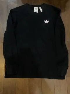 adidas ブラック 長袖カットソー M